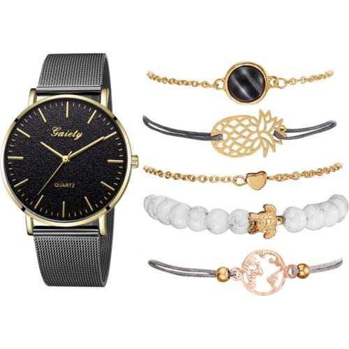 2021 New Fashion Quartz Wristwatch Most Popular Ladies Watch Gift Sets Women Bracelets Watch For Women