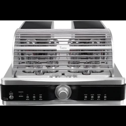 2021 Yaqin MC-100C Vacuum Tube integrated amplifier Pure Power AMP With Bluetooth Input UL: 55W*2 TL: 28W*2 KT88*4