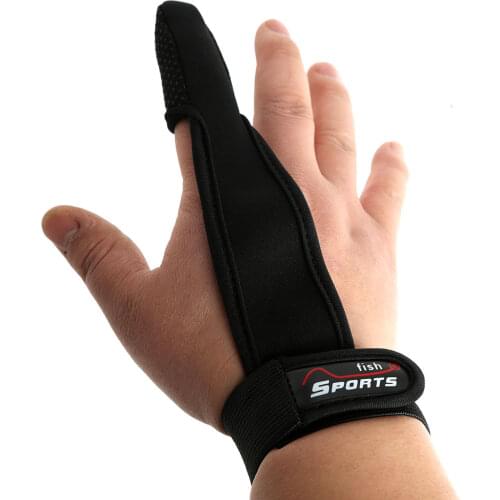 Fishing Gloves One Single Finger Protector Non-Slip Tools Accessories For Outdoor Led Light Night Fishing Glove Guantes