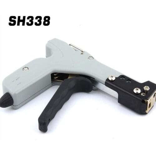 Self-locking Stainless Steel Stripping Tool Manual Seal Strapper Banding Handy Straps Tightener Cable Tie Tensioning Tool SH338