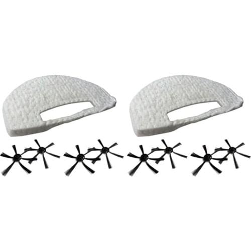 1Set Attachment Spare Filters Parts For Isweep S320 Vacuum Cleaner Sweeping Accessory Robot Replacement Brushes
