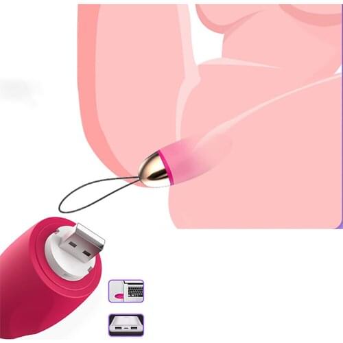 Wireless Jump Egg Vibrator Massage Waterproof masturbation Clitoris USB Power Recharge g-spot Adult Sex Toys for Woman