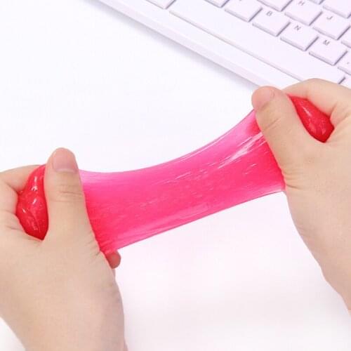 Kids Classic Toys Plasticine Modeling Clay Slime Popular Crystal Colored Clay Mud Children Play House Toys Don't Sticky Hands