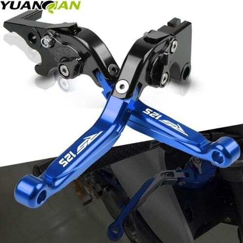 For APRILIA RS125 RS 125 1996 1997 1998 1999 2000 2001 2002 2003-2005 CNC Brake Clutch Levers Motorcycle Adjustable Grips Handle