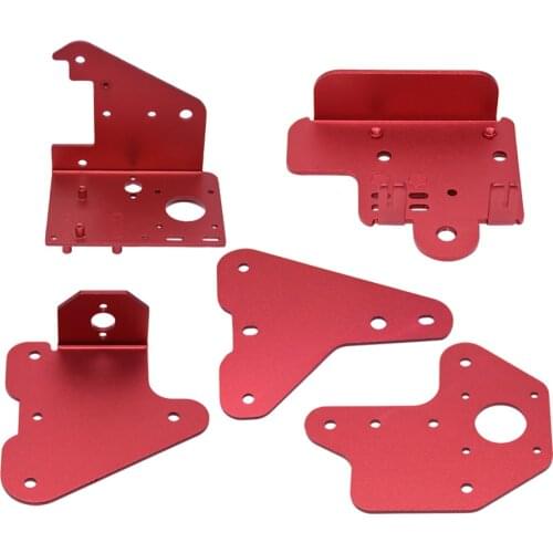 3D Printer CR-10S PRO Extruder XZ Axis Plate Fix Bracket Plate Front & Back Aluminum Holder For Creality CR10s Pro