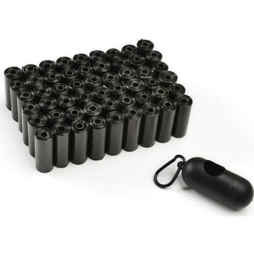 Dog Poop Bags With Dispenser Leakproof Strong Poop Bags For Dogs Outdoor Puppy Walking Travel Waste Bags Pet Supplies Wholesale