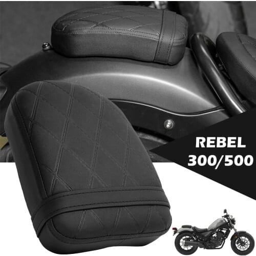 For Honda Rebel CMX 300 500 Seat Cushion Tail Cover Cowl Rear Passenger Pillion Pad CMX300 2017 2018 2019 2020 2021 CMX500 Parts