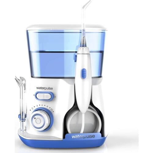 New Oral Irrigation Water Dental Floss Cleaner Household 800ML Irrigation Nozzle Storage Box Household Toothpick Sprinkler