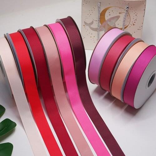 Topribbons Solid Grosgrain Ribbon Wholesale Gift Wrap Decoration