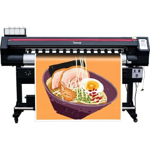 Outdoor advertising printer Locor easyjet 1802 poster printing machine car wrap good price flex printer