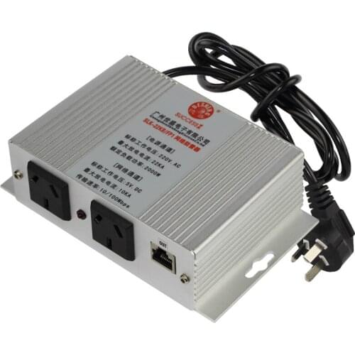 RJ45 Power Network Two in One Lightning Protection Device Network Video Monitoring Lightning Arrester 220V
