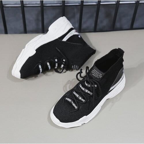 Sooneeya High Top Breathable Sports Shoes for Male Female Height Increasing Sock Running Shoes Man Woman Zapatillas Hombre Mujer