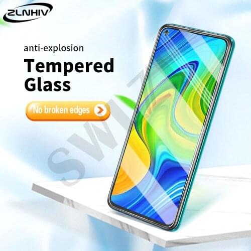ZLNHIV tempered glass smartphone for Redmi 10X 9 9i 9T 9A 9C note 10 10s 9T 9s pro MAX protective film phone screen protector