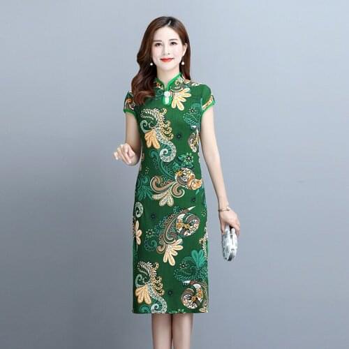 Women Summer Elegant Dress Female Office Party Robe dress Femme Floral Retro Designer High Quality Fashion A-Line Vestidos