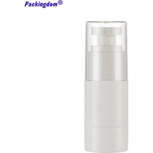10pcs Plastic Airless Spray Bottles Empty Mini Sample Atomizer Vacuum Small Cosmetic Container Travel Bottle Sprayer Tube 15ml