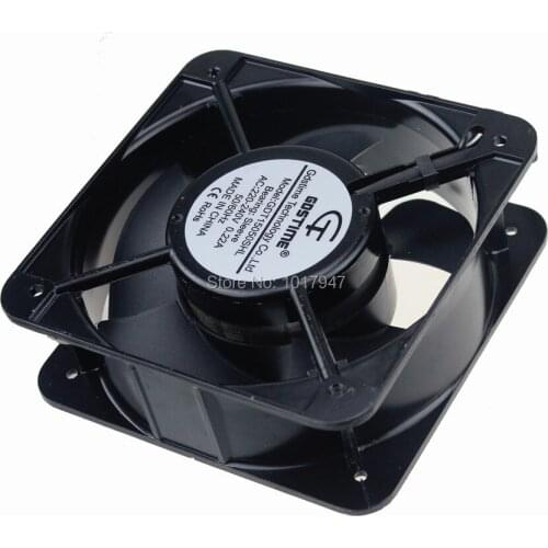 20 PCS lot Gdstime AC 220V 240V 2Wire 15cm 150x50mm Cooling Fan Motor