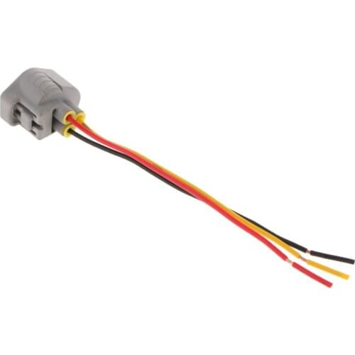 3 Pin Way Car Auto Waterproof Electrical Connector Plug with Wire Pack of 1