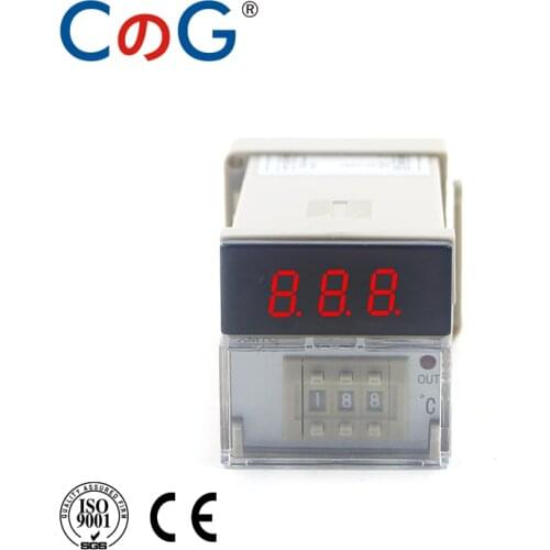 CG XMTG K J E PT100 Input 0-399 Degree AC 220V Relay Output Digital Display Dial Code Thermostat Temperature Controller