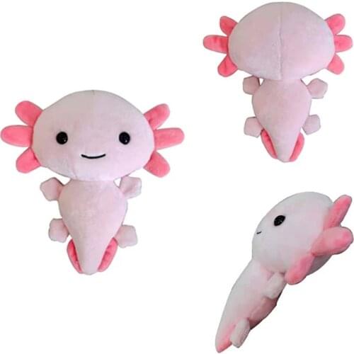 Kawaii Axolotl Fish Plush toy Cute Animal Plushies Axolotl Fish Stuffed Fish Pillow for kids christmas toys stuffed animals