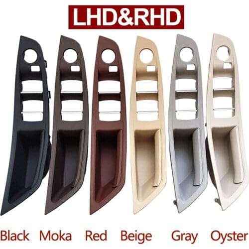 LHD RHD Interior Driver Door Handle Armrest Window Switch Panel For BMW 5 Series F10 F11 F18 520i 523i 525i 528i 535i