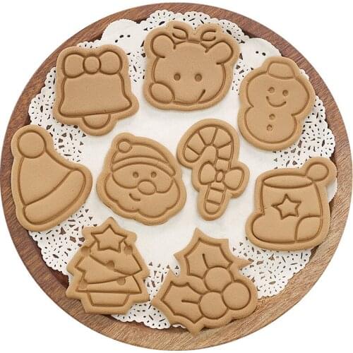 Multi-angle Snowflake Cookie Cutter Stainless Steel Biscuit Cut Mold Baking Fruit Cut Cake Mold Embossing Printing Die