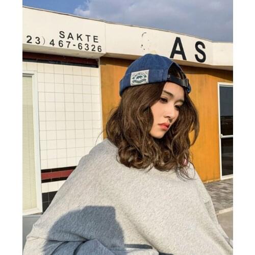 2021 Fashion Women Men Unisex Docker Cap Skullcap Retro Sailor Cap Beanie Hats Warm Bucket Cap Brimless Hat Bonnet Dad Caps