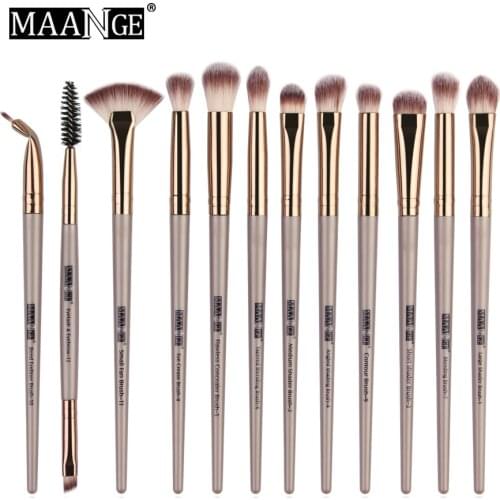 Makeup Brushe 12/1pcs Eye Makeup Brushes Set With Cosmestic Bag Eyeshadow Blending Make Up Brush For Makeup Beauty Tools Kit