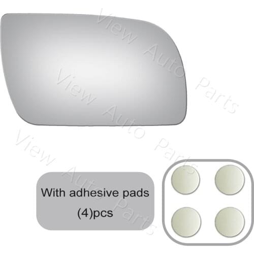 New Mirror Glass + Adhesive for CHEVY GMC TAHOE YUKON Pickup Truck Passenger Right Side