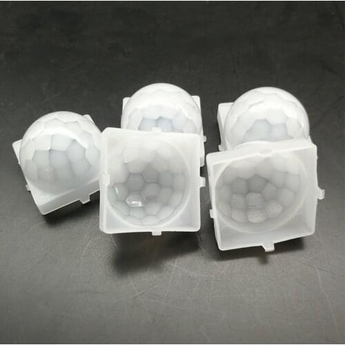 Drop shipping 23.3*23.3*14.7mm PIR Optical Fresnel lens 8002-2W for Human Body Pyroelectric infrared Sensing Sensor