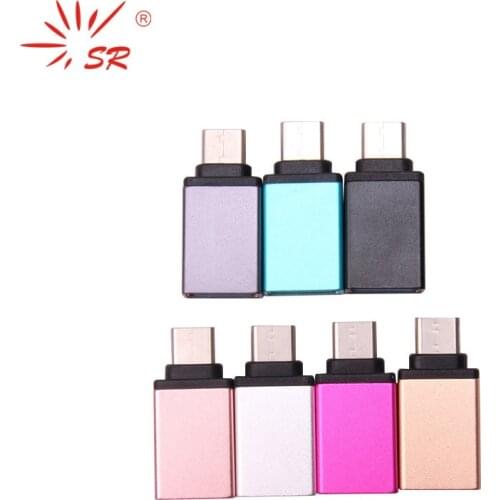 SR Type-C USB 3.0 for Le LG Huawei One Plus Mate Phone OTG Adapter Converter U Disk MacBook Expander Charger