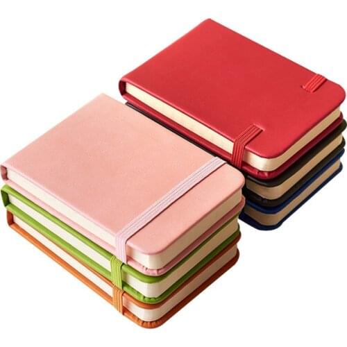 Student Notebook Simple Business Notepad Mini Portable Pocket Book Cute Hand Ledger Travelers Notebook Planner