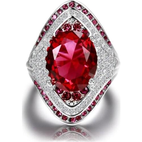 Turkish Oval Gem stone Wedding Engagement Ring Wholesale Fashion