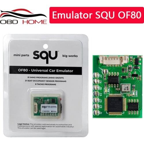 Universal Car SQU OF80 Emulator SQU QF80 Signal Reset Immo Programs Diagnostic Seat Occupancy Sensor Tool For BMW For Fiat