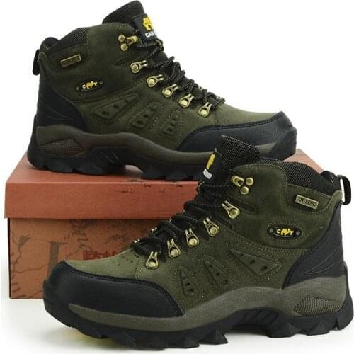 Waterproof Hiking Boots for Men and Women Outdoor Shoes Walking Climbing Shoes Mountain Sport Boots Men Sneakers Jogging Shoes