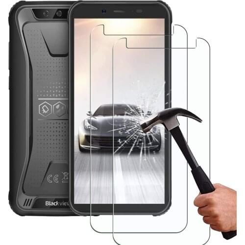 Tempered Glass For Blackview BV5500 Plus Pro Glass 9H 2.5D Protective Film Explosion-proof Clear LCD Screen Protector Case
