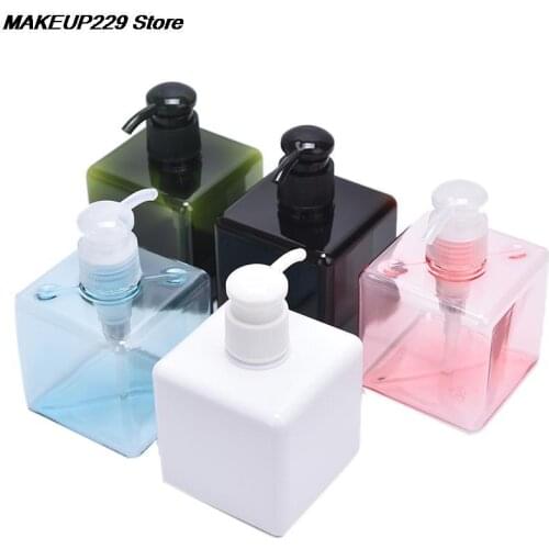 250ml 1PC Foam Dispenser Container Bottle Hand Pump Plastic Bathroom Liquid Cosmetic Shampoo Liquid Soap