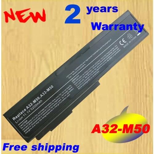 Laptop Battery For Asus N61 N61J N61D N61V N61VG N61JA N61JV N53 A32 M50 M50s N53S N53SV A32-M50 A32-N61 A32-X64 A33-M50