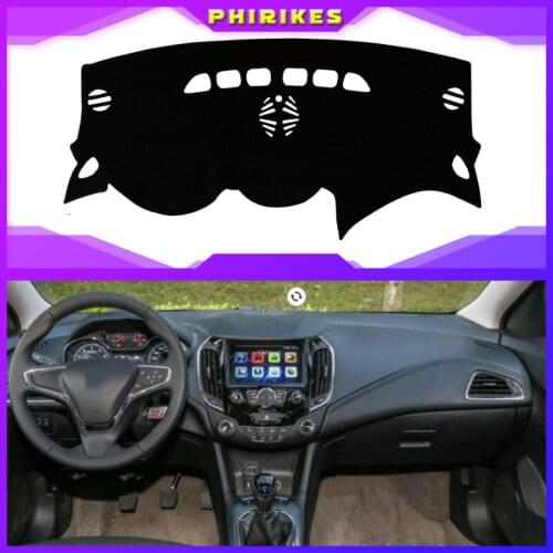 For Chevy Chevrolet CRUZE 2016 2017 2018 Accessories Car Styling Dashboard Cover Dashmat Pad Anti-UV Sun Shade Instrument Carpet