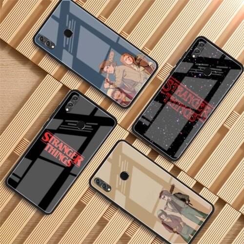 Stranger Things Tempered Glass Phone Case For Huawei P20 P30 P40 P40 Lite Pro Psmart Mate 20 30 Cover Shell