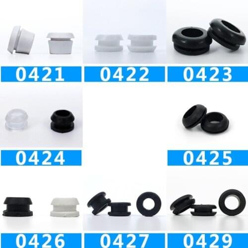 0421 0422 wire grommet thiner or thicken board double side LED lighting toy DIY coil protector metal outlet case plate