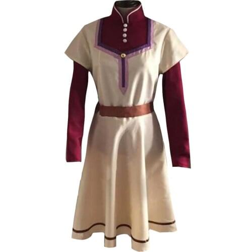 Akagami no Shirayukihime Shirayuki Dress Cosplay Costume