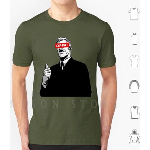 Oppai T Shirt Print For Men Cotton New Cool Tee Anime Manga Japan Japanese Meme Tumblr Cute Funny Aesthetic Geek Kawaii Cartoon