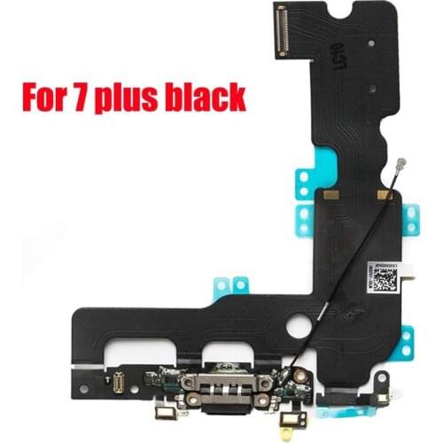 OEM USB Charging and Headphone Jack Port Dock Connector + Mic Flex Cable + Cellular Antenna Replacement for iPhone 7 Plus 5.5"