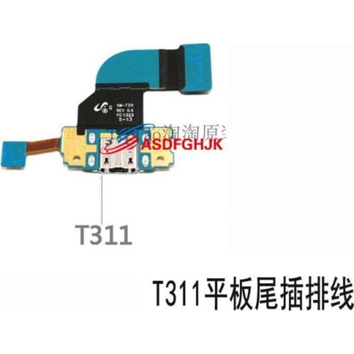 Original FOR Samsung Tab3 SM-T311 charging tail plug small board USB interface fully tested