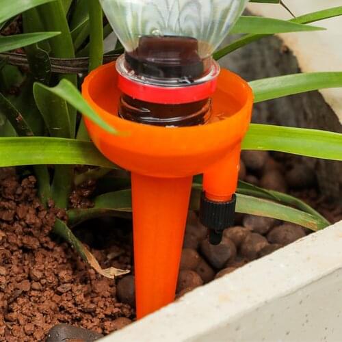 PP Potted Plant Automatic Water Dropper Watering Device Practical Irrigation Self-Watering Sprinkler Nozzle Garden Supplies