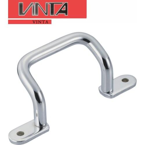Free Shipping 2pcs/lot Stainless Steel Handle UHFNSS110 125 120 Round Rod Grab Bar Welding Bending Holder Haft