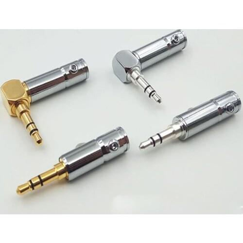 3.5mm Stereo Line Plug DIY Earphone Cord Upgrade jack Plug Welding for diy earphone headphone