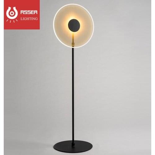 RSSER Modern Nordic LED Corner Floor Lamp Italy Design Luxury Lighting Standing Lamp Floor Light Minimal Lamp Vibrancy