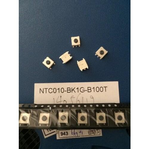Taiwan Mickey NTC010-BK1G Tact Switch 6*6*3.1mm (SMD 5 feet) Original