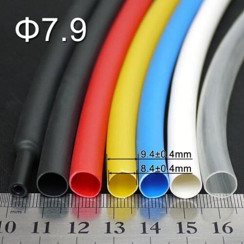 Brand New 7.9mm 5/16"Adhesive Lined 3:1 Heat Shrink Tubing Waterproof Insulation Sleeving
